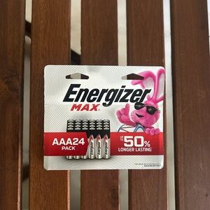 Energizer Max AAA Batteries 24 Pack